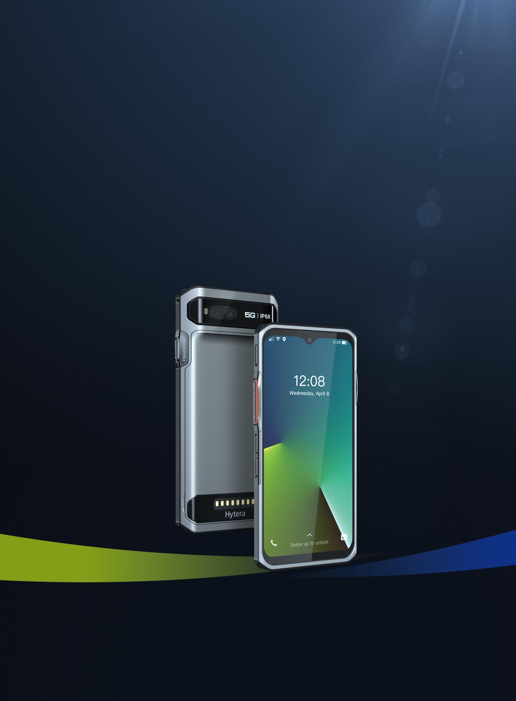 Hytera PNC560 5G — smartphone rugerizado MCPTT